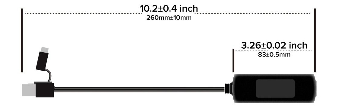 Uctronics Gigabit PoE Splitter 5V 3A, 2-in-1 PoE zu USB C/Micro USB für RPi 3/4