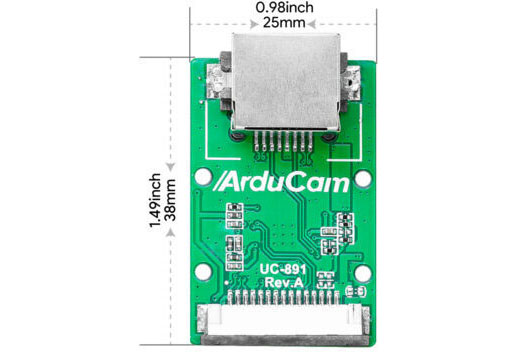 ArduCam LAN-Kabel-Verlängerungsset für Kameramodul auf Raspberry Pi/NVIDIA Jetson