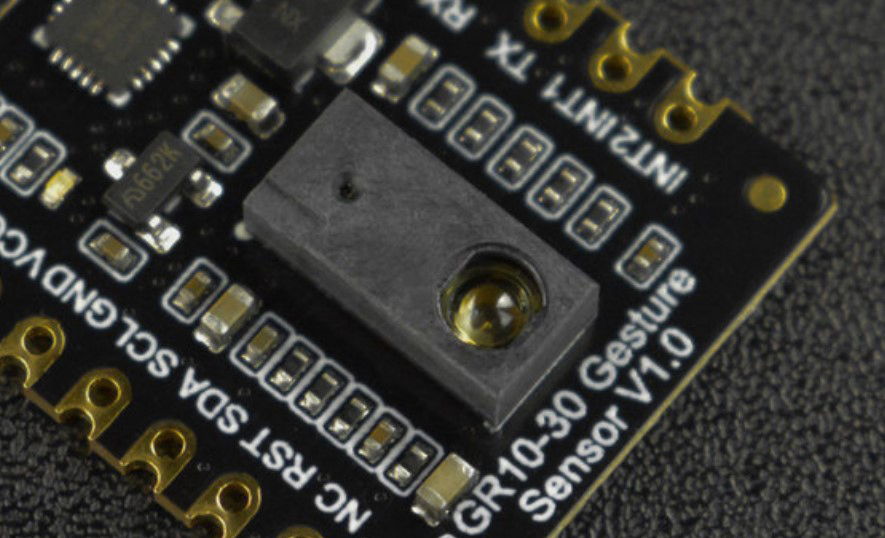 Placa de Conexión de Sensor de Gestos GR10-30, UART, I2C, 12 Gestos, 0~30cm Fermion DFRobot