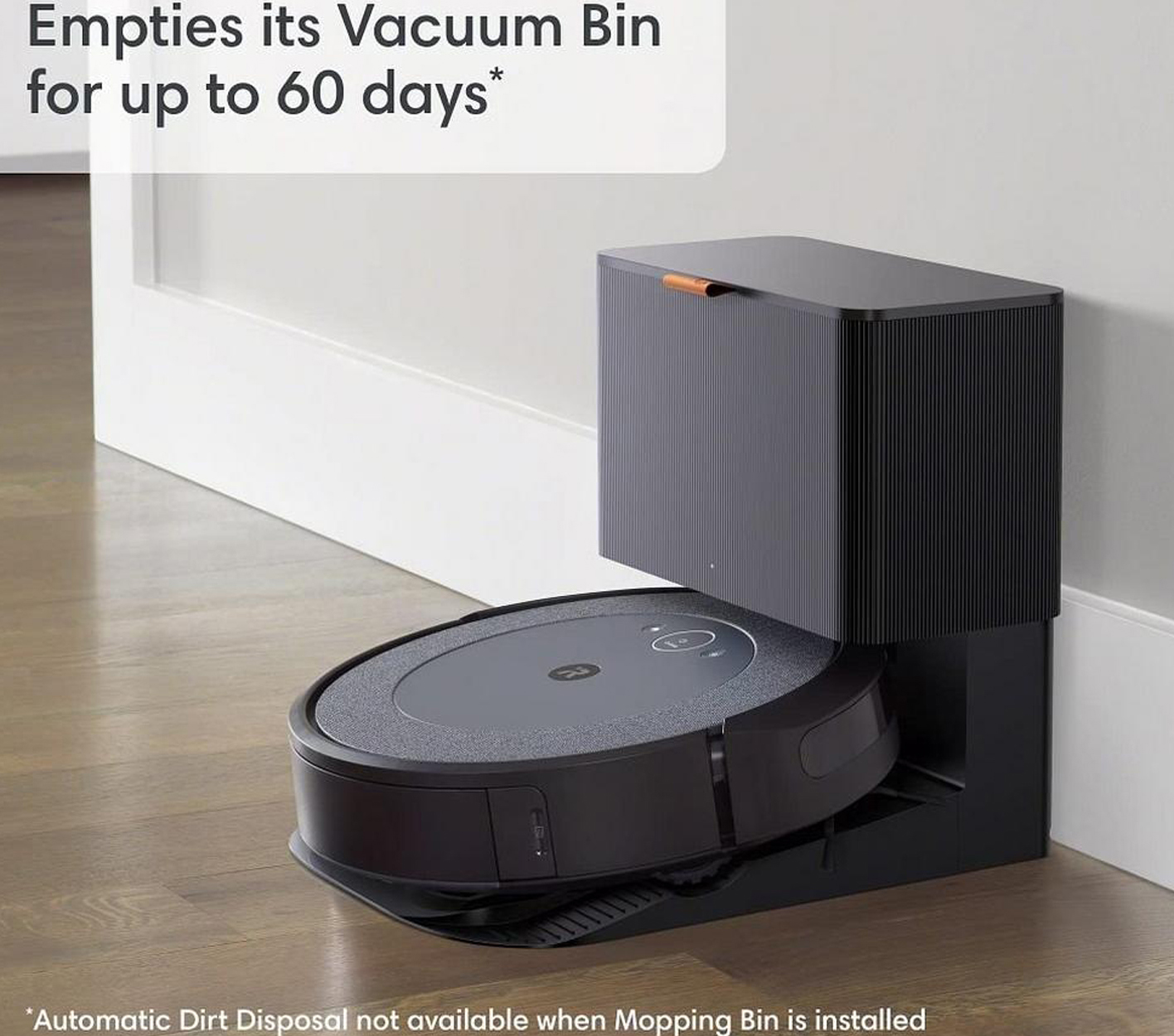 iRobot Roomba Combo i5+ Aspirateur Robot avec Fonction de Vidage Automatique & Balai