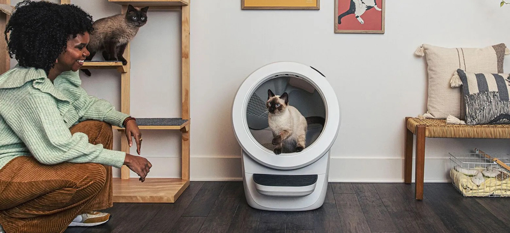 Litter-Robot 4 Automatische Selbstreinigende Katzentoilette – Weiß (EU) (Refurbished)