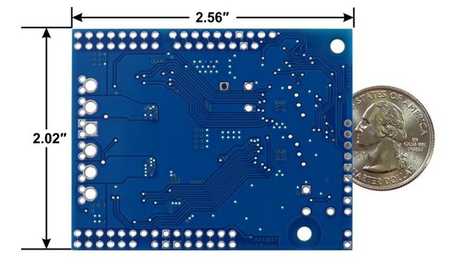Motoron Kit de carte de contrôleur de moteur à double puissance élevée M2S18v18 pour Arduino avec connecteurs