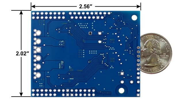 Shield Controlador de Motor de Alta Potencia Doble Motoron M2S18v18 para Arduino (s/ Conectores)