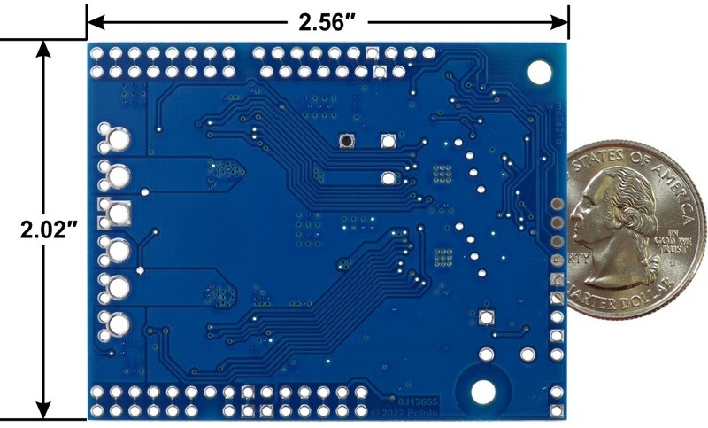 Motoron M2S18v20 Dualer Hochleistungs-Motorcontroller Shield für Arduino mit Anschlüssen