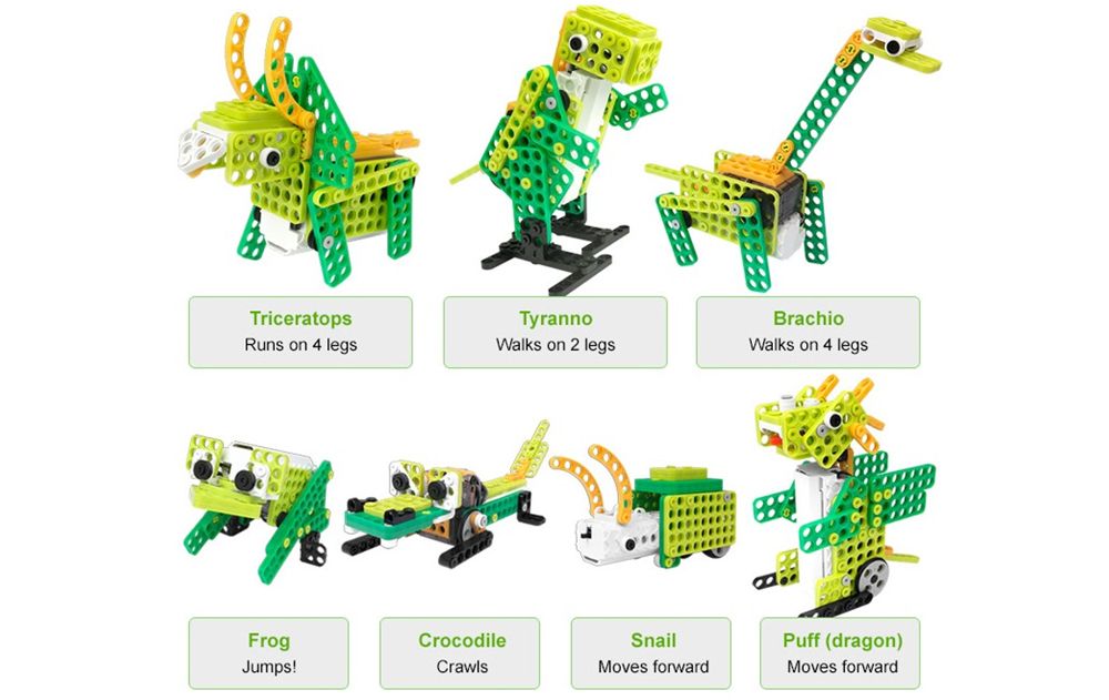 Kit de Robot PLAY 300 DINOs de ROBOTIS