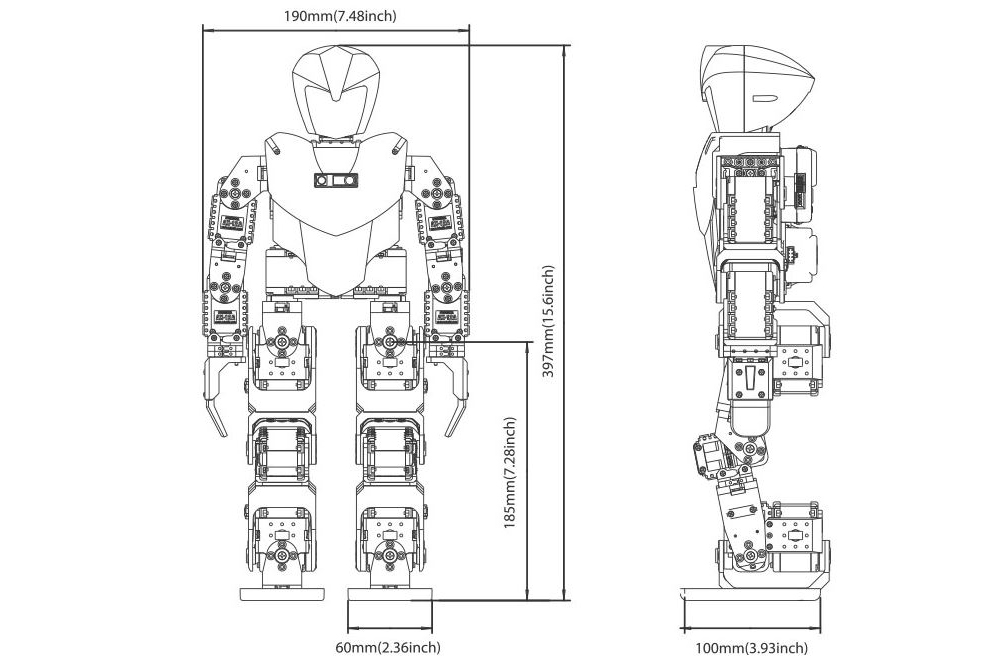 Kit de Robot Humanoide Premium BIOLOID de ROBOTIS