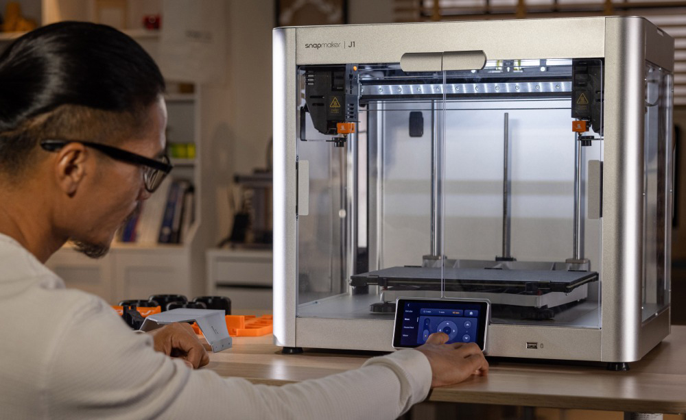 Imprimante 3D Snapmaker J1s à double extrudeuse haute vitesse (IDEX)
