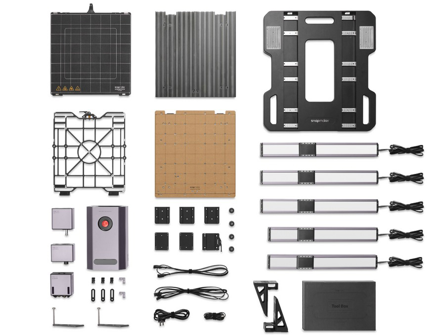 Modules Complémentaires Standard 3-en-1 pour Imprimante 3D Snapmaker Artisan