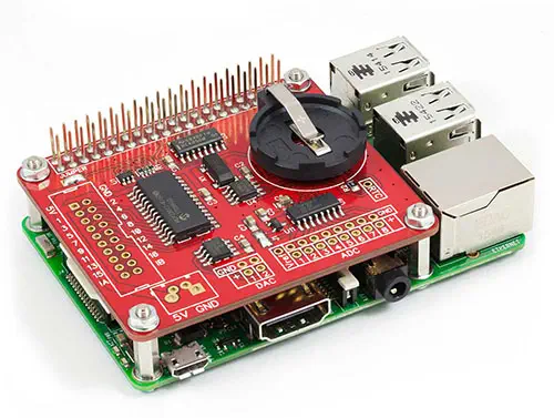 Expansion HAT for Raspberry Pi- Click to Enlarge