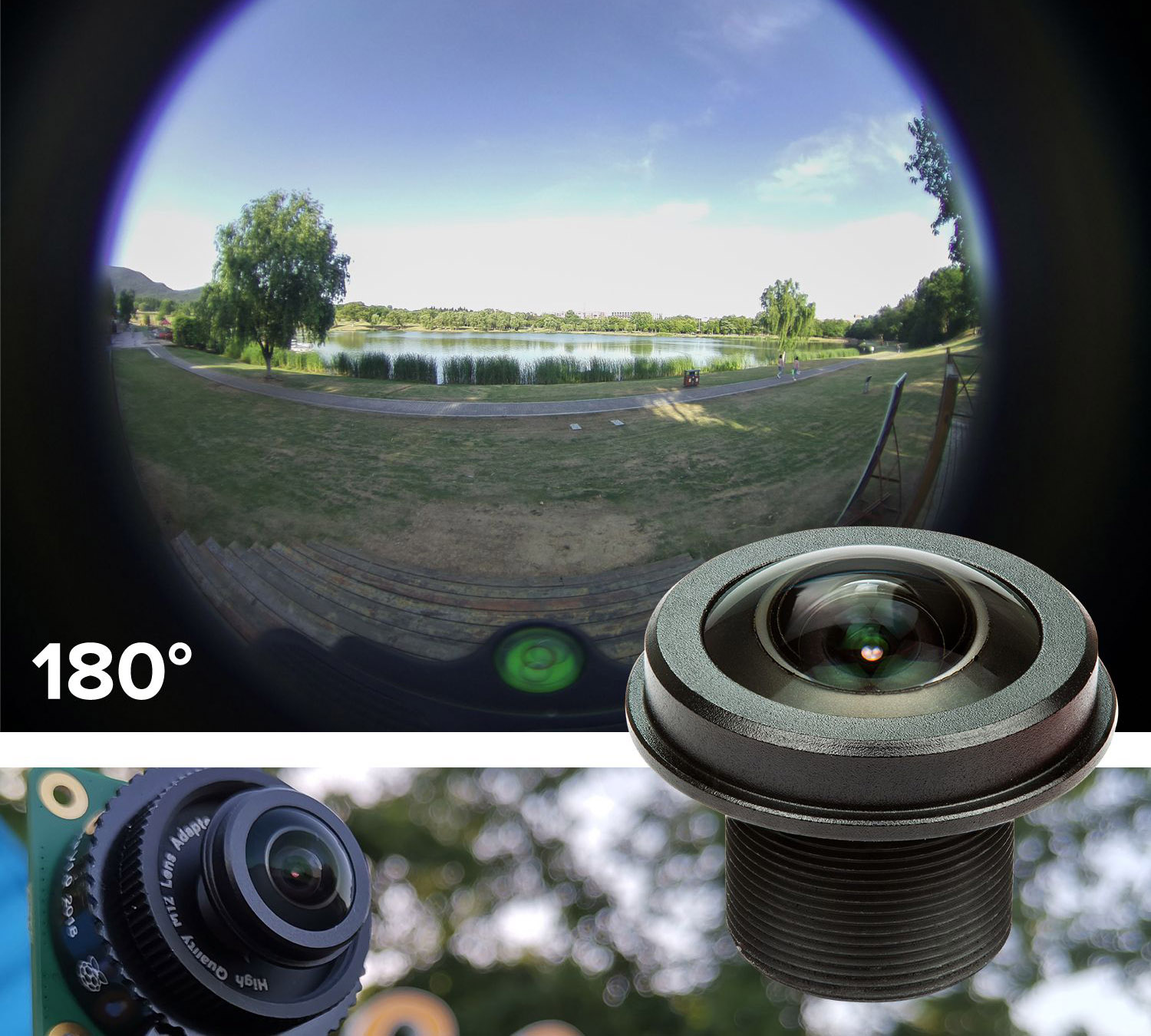 Kit d'objectif ArduCam M12 pour caméra HQ 20-180deg (6pcs) - Cliquez pour agrandir