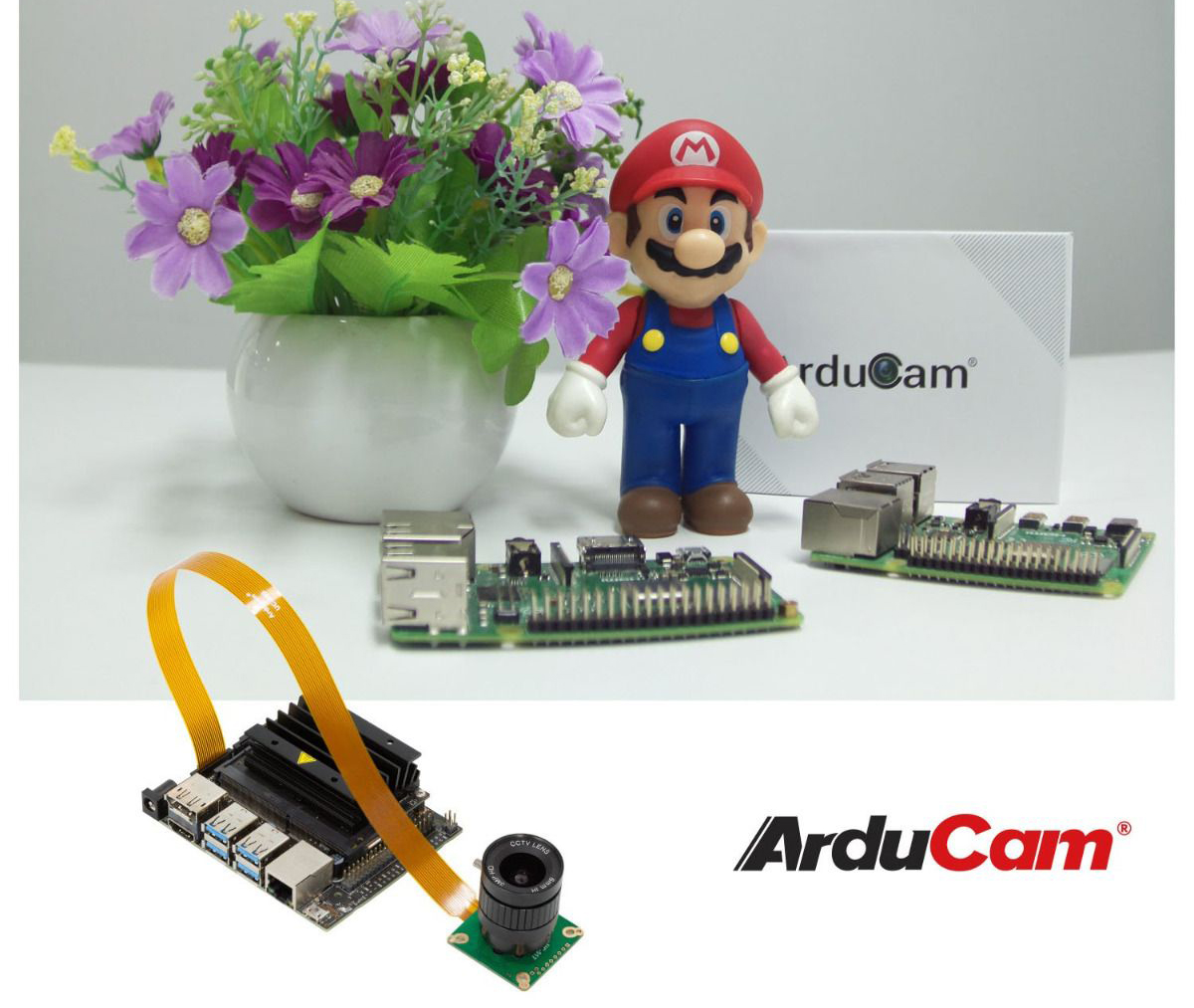 Arducam 12.3MP IMX477 HQ Camera Module w/ CS Mount for Jetson Nano & Xavier NX - Click to Enlarge