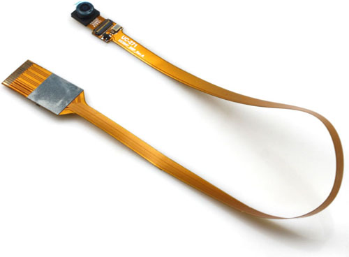 Módulo Sensor de Cámara de 5 MP 1/4" ArduCam con Cable Flexible para Raspberry Pi
