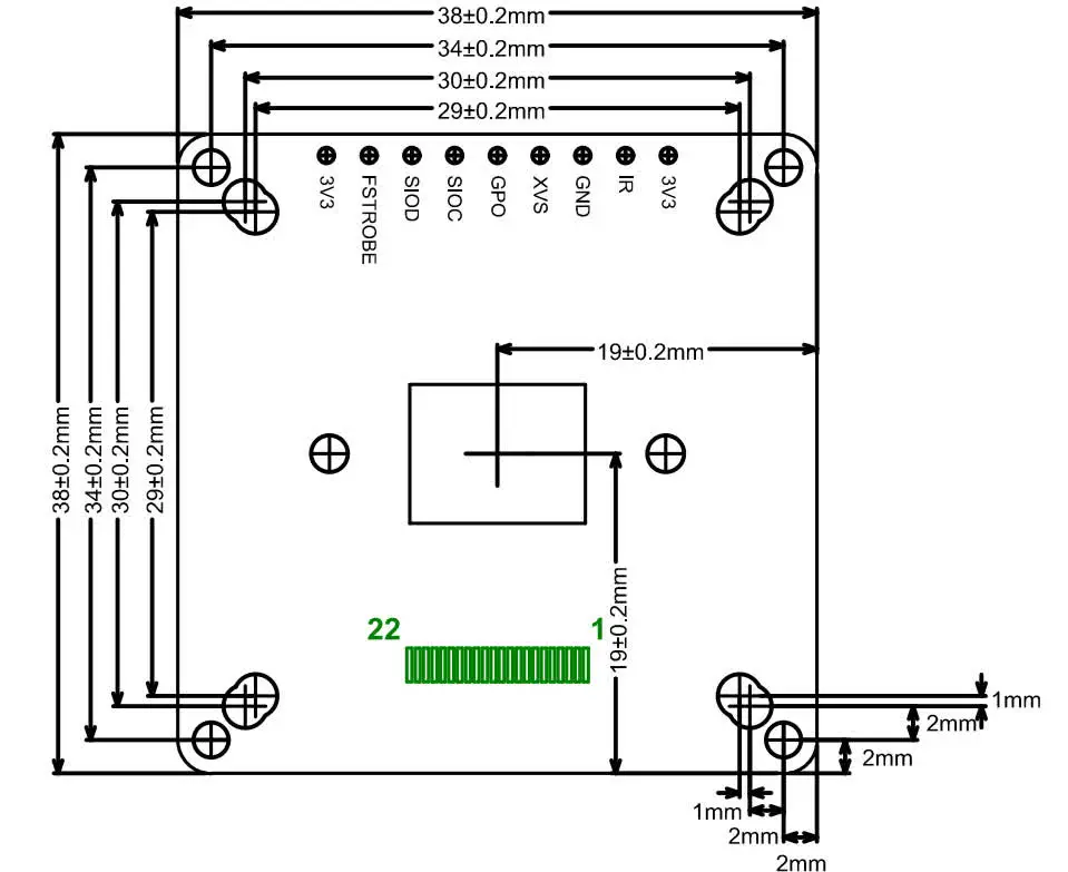 Caméra Arducam HQ IR-CUT 12,3MP 1 / 2,3-In IMX477 avec objectif 6 mm CS pour Jetson Nano - Cliquez pour agrandir