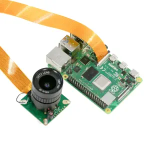 Arducam Module de Caméra 12.3MP IMX477 IR-CUT pour Raspberry Pi (Objectif CS de 6mm)