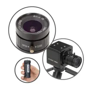 Module de Caméra USB Arducam 12MP 477P avec Objectif à Monture CS 6 mm