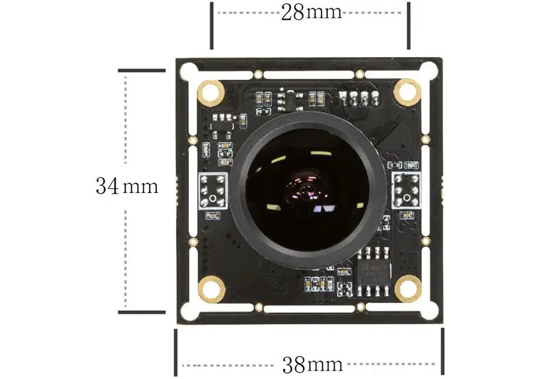 Arducam 16MP Groothoek USB Camera 1/2.8