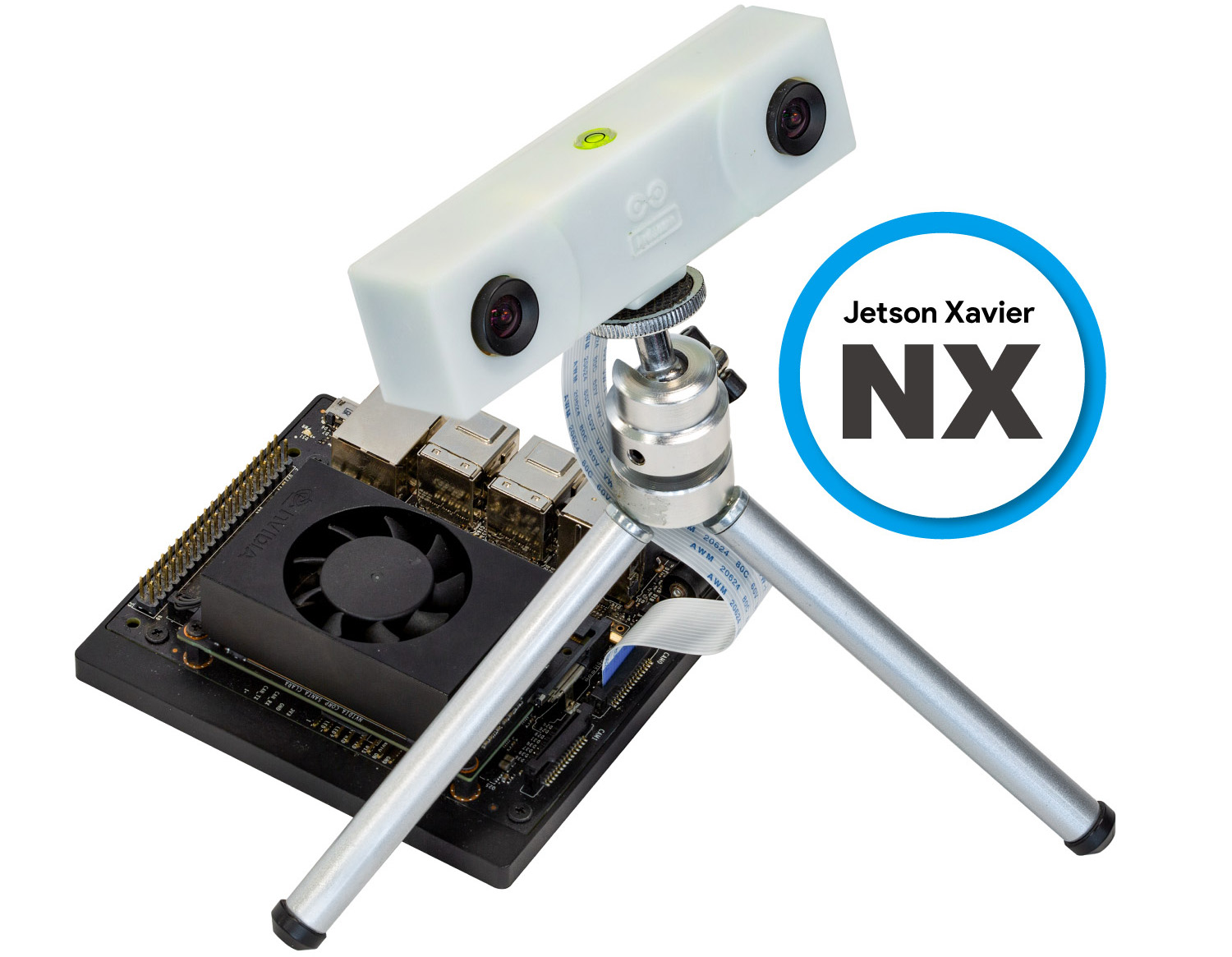 Arducam Stereo Camera 2MP*2 for Raspberry Pi, Nvidia Jetson Nano/Xavier NX - Click to Enlarge