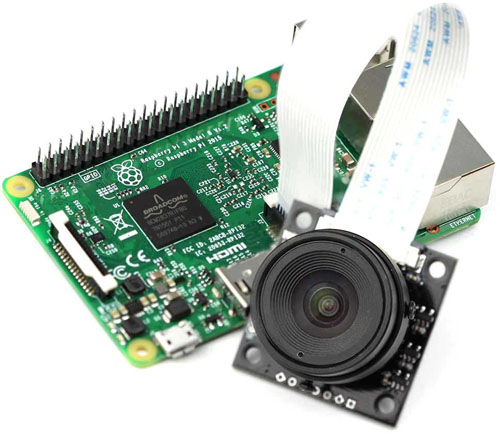 Module Caméra IR NoIR avec Support CS pour Rasberry Pie