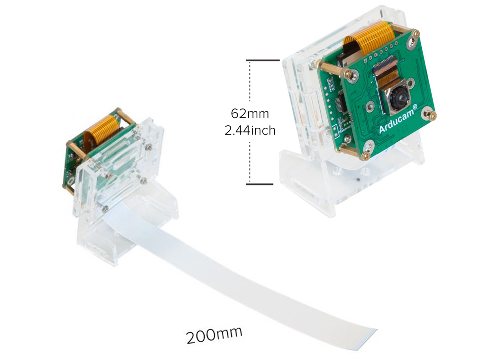 ArduCam Pivariety 21MP IMX230 Color Camera Module for Raspberry Pi - Click to Enlarge