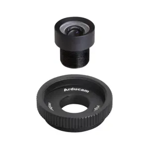 Objectif M12 50° 1/2,3 pouces a/ Adaptateur d'Objectif pour Caméra RPi HQ