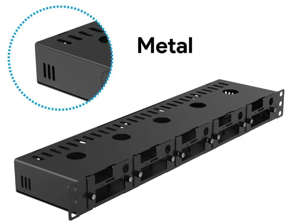 Complete Ultimate Raspberry Pi Rack Mount Enclosure w/ PoE Functionality - Click to Enlarge