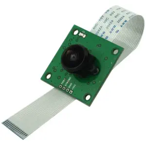 Caméra OV5647 avec Lentille Grand Angle et Support M12 pour Raspberry Pi 3