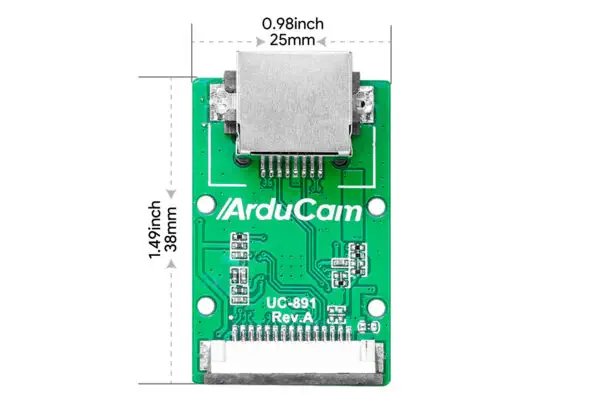 Kit d'extension de câble ArduCam pour modules de caméra RPi série V1/V2/HQ/Arducam