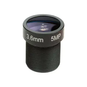 Objectif de caméra à monture M12 Arducam 1/2,5 pouces M25360H06