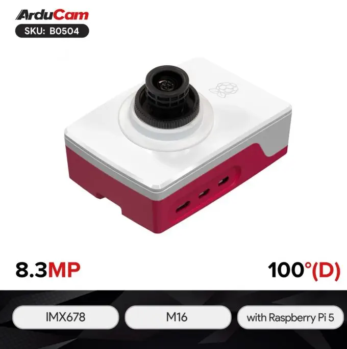 Arducam Pivistation 5 Darksee Camera Kit