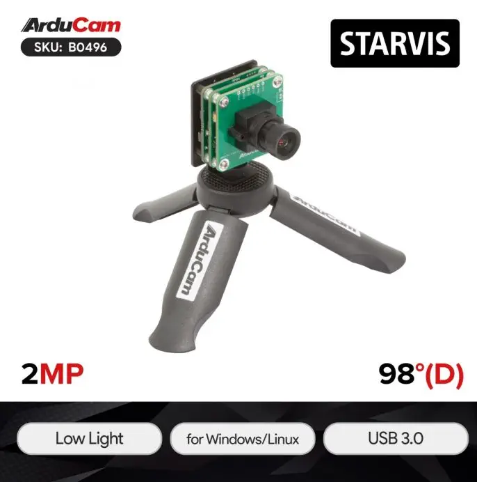 Arducam 2MP Sony STARVIS IMX462 USB 3.0 Camera Module