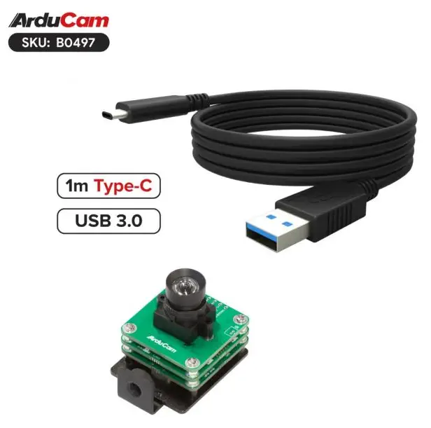 Arducam 8.3MP Sony STARVIS 2 IMX678 USB 3.0 Camera Module - Parts cropped