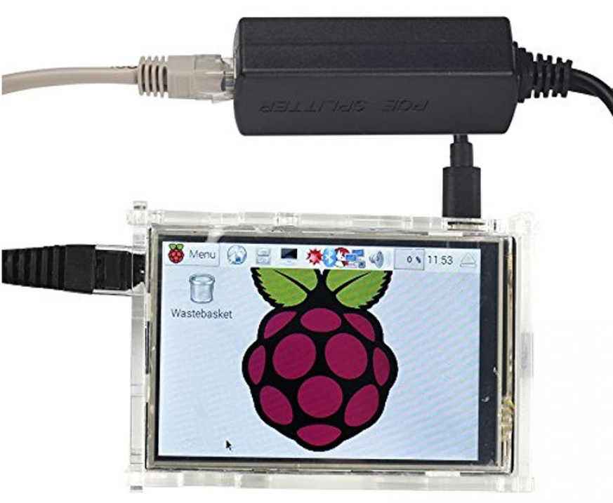 Micro USB Active PoE Splitter für Raspberry Pi - Zum Vergrößern klicken