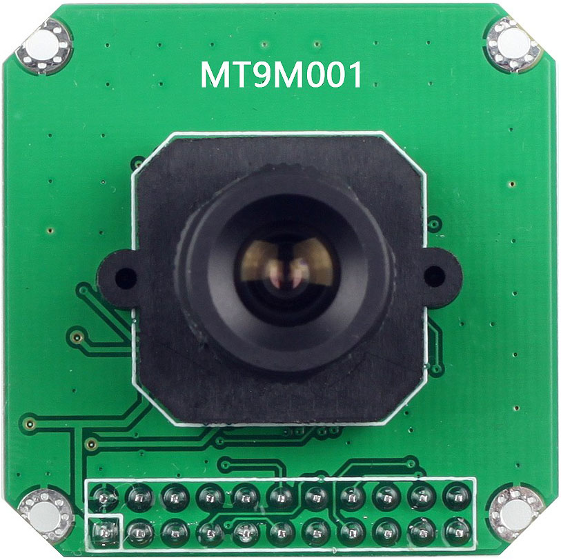 Módulo de Cámara Monocromática ArduCAM MT9M001 1.3Mp HD CMOS con Montura M12