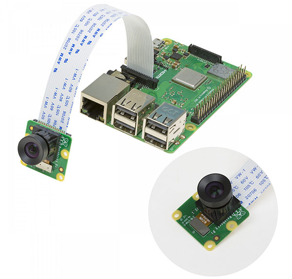 Arducam IMX219 M12 Ersatz für RPi V2 & Jetson Nano Kameras - Zum Vergrößern klicken