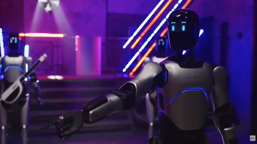 AgiBot A2 Ultra in entertainment and commercial performance setting