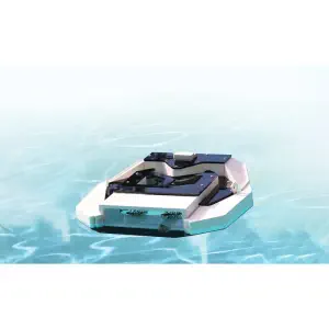 AGISTAR SkimAtom Robot de Nettoyage de Piscine sans Fil