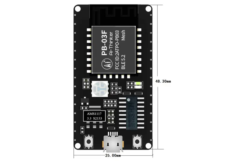 Carte de développement Bluetooth Ai-Thinker PB-03F