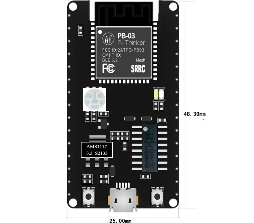 Ai-Thinker PB-03M Bluetooth ontwikkelbord