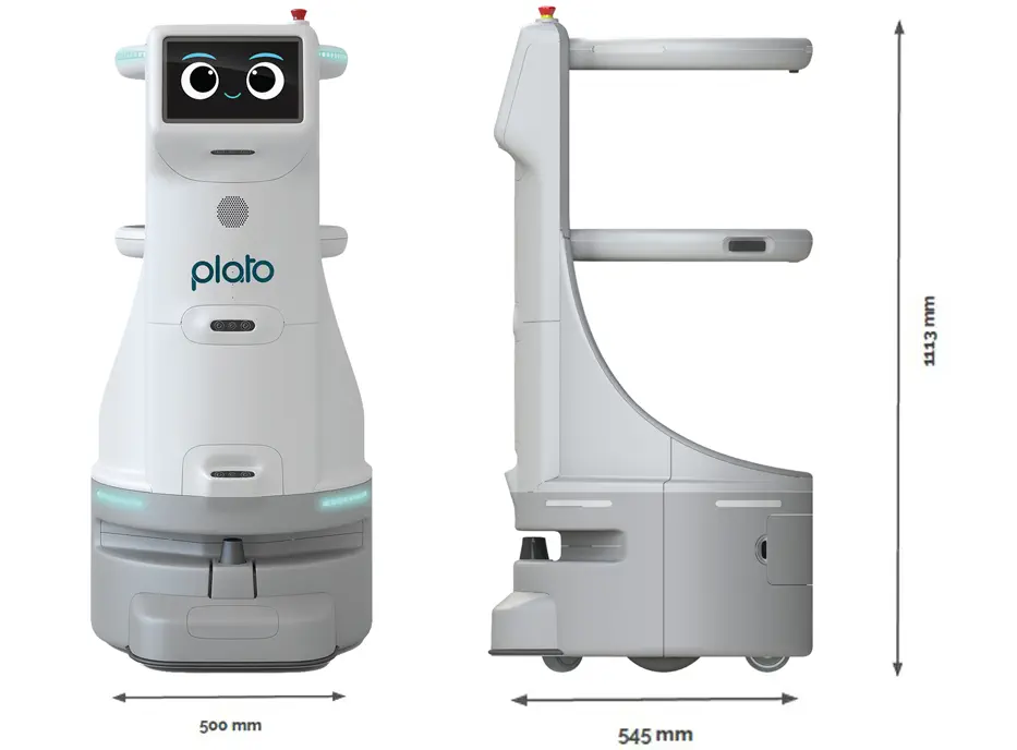 Aldebaran Robotics Robot de Service Plato