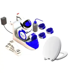 Kit de robot de nettoyage de toilettes Giddel (siège rond)