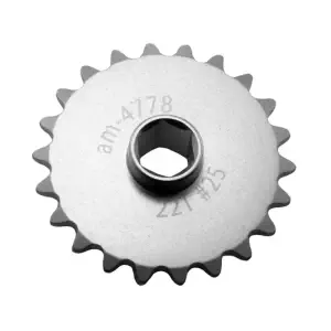 AndyMark Pignon de moyeu symétrique Série 25 375 Hex 22 dents