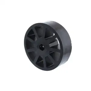AndyMark Roue Compliant 3in. Hex 3/8in. Noir