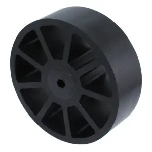AndyMark Roue Compliant 3in. Hex 5mm Noir