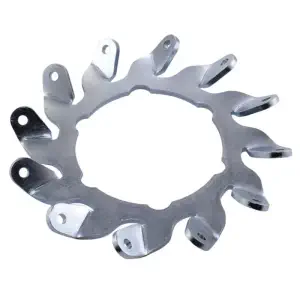 AndyMark Plaque de Roue Mecanum BB 4in. Gauche