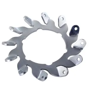 AndyMark Plaque de Roue Mecanum BB 4in. Droite