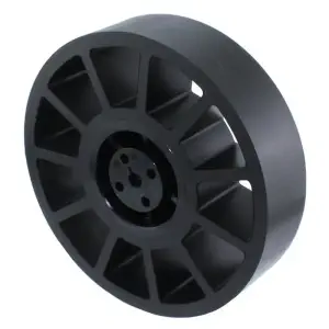 AndyMark Roue Compliant 4in. Hex 5mm, 5", Duromètre 60A