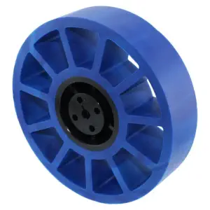 AndyMark Roue Compliant 4in. 5mm Hex, 5", Duromètre 50A