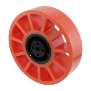 AndyMark Compliant Wheel 4in. 5mm Hex, 5", Duromètre 40A