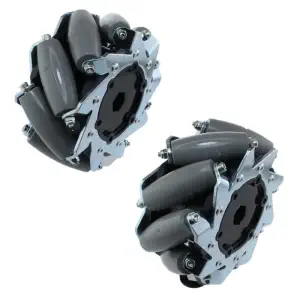AndyMark Roues Mecanum HD 4in. Hex 1/2in., Ensemble Complet
