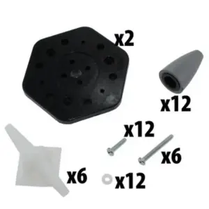 AndyMark Roue Simple SD Mecanum 4in.